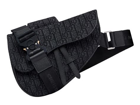 dior men waist bag|christian Dior black small bag.